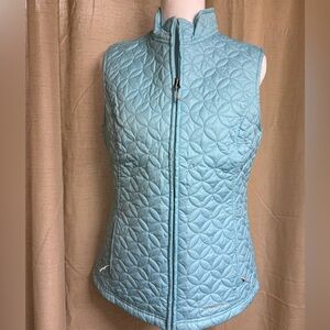 Eddie Bauer Light Blue Quilted Vest